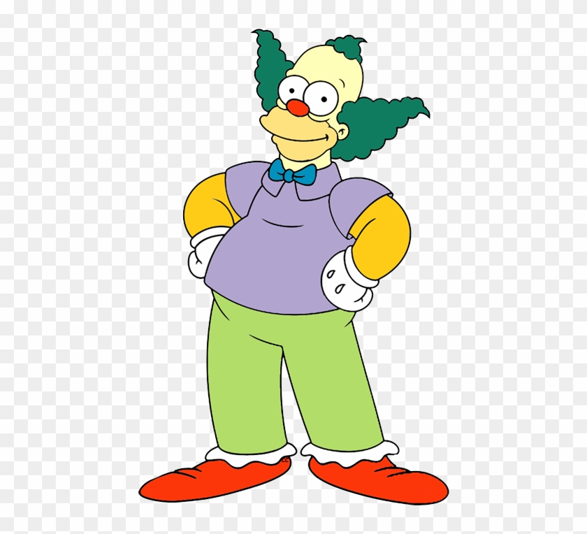 450 X 697 11 - Krusty The Clown The Simpsons Clipart