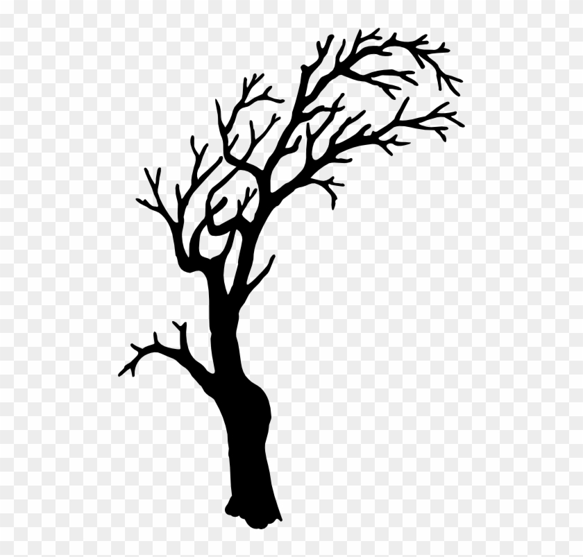 Jpg Library Library Tree Silhouette File Pinterest - Halloween Tree Silhouette Png Clipart