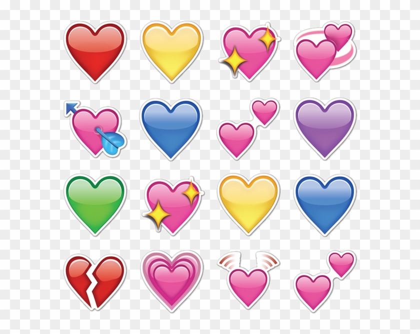 610 X 610 7 - Emojis De Corazones De Whatsapp Clipart #62406