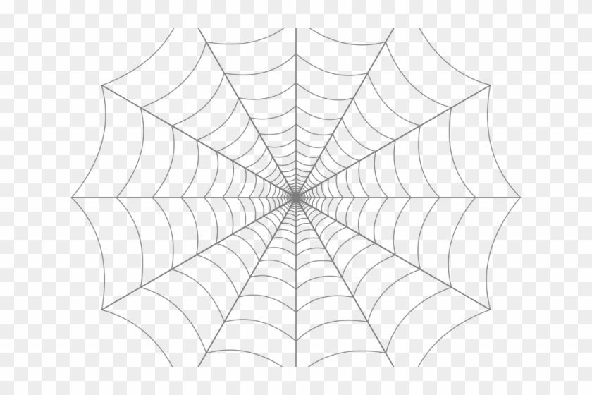 Drawn Spider Web Transparent Background - Spider Web Clipart - Png Download #62407