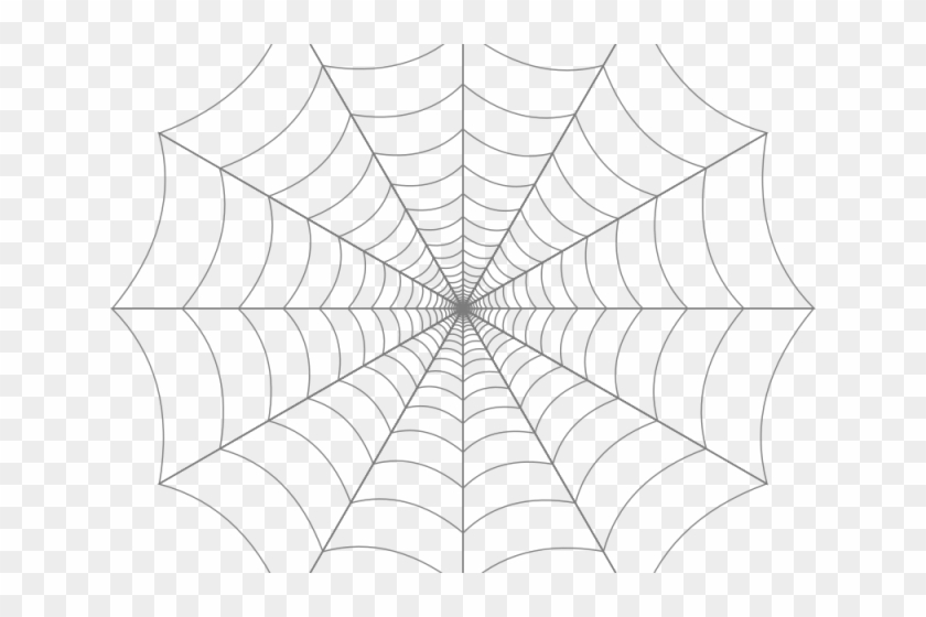 Drawn Spider Web Transparent Background - Spider Web Clipart - Png Download
