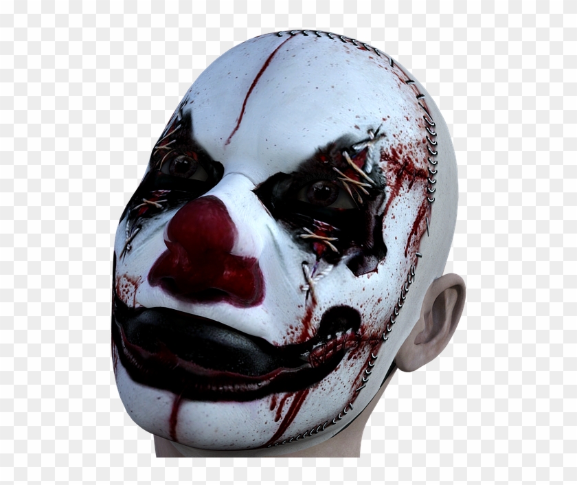 Clown, Evil, Horror, Halloween, Scary, Fear, Spooky - Scary Halloween Images Png Clipart #62430