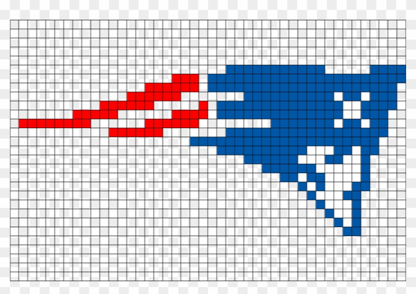 New England Patriots Pixel Art Clipart