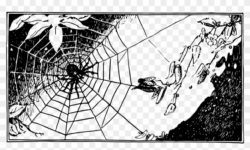 2400 X 1332 6 - Spider Net To Draw Clipart #62465
