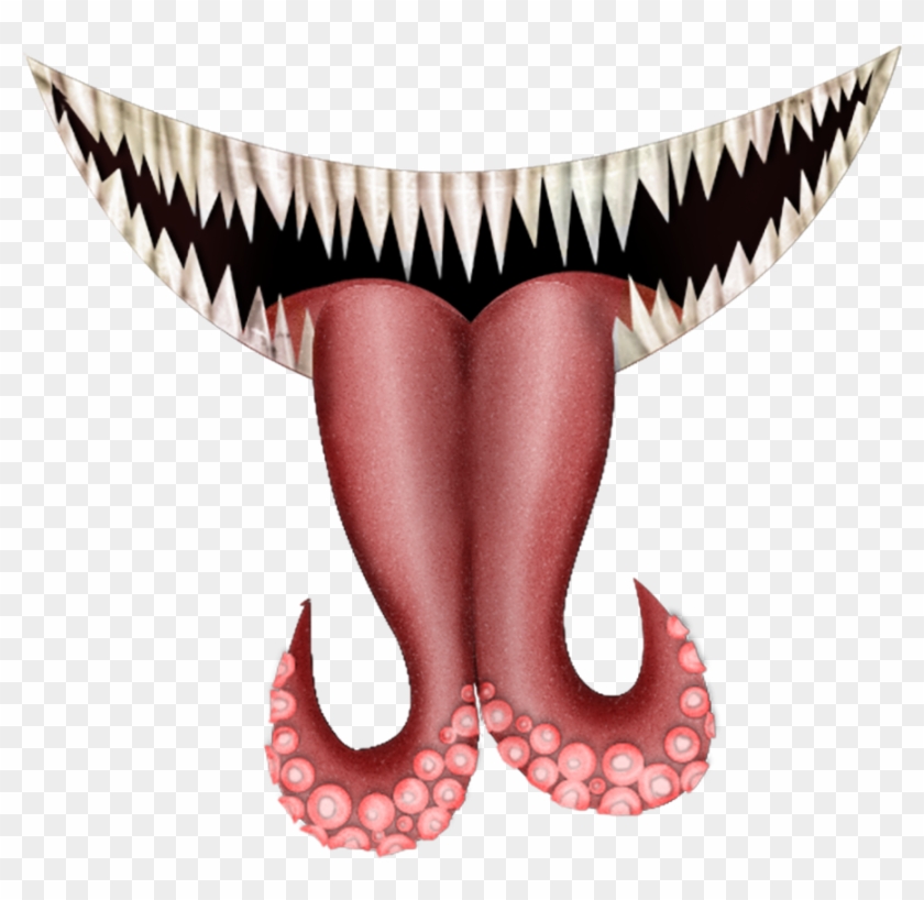 Graphic Black And White Stock Fang Sharp Smile For - Sharp Teeth Png Clipart