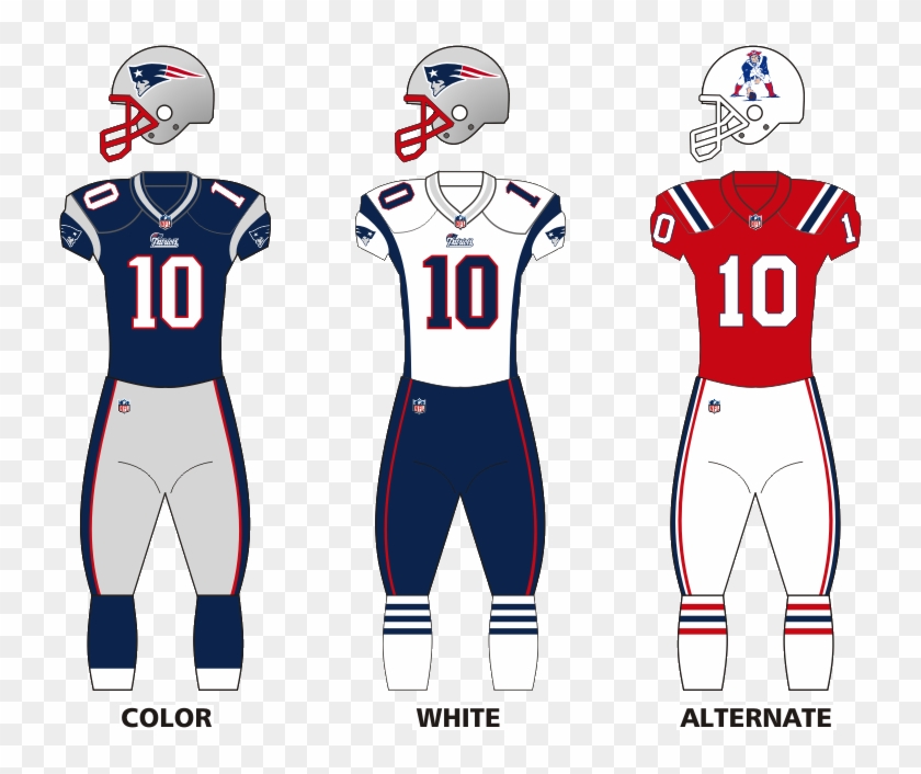 New England Joins The Color Rush - New England Patriots Uniform Clipart