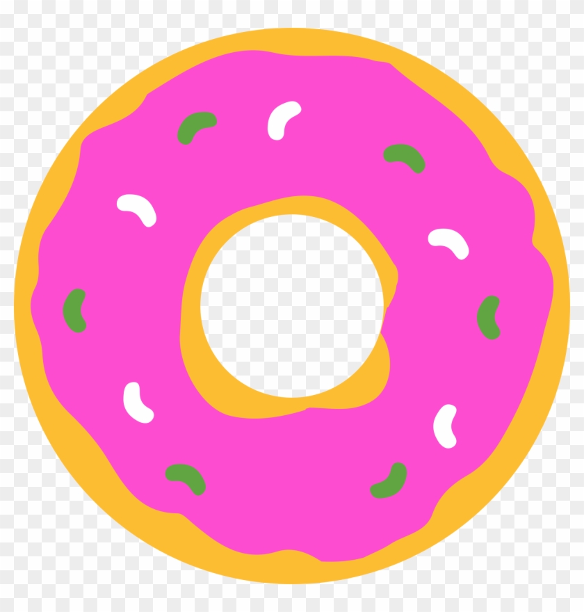 Donuts Simpsons Png Doughnut Clipart 62616 Pikpng
