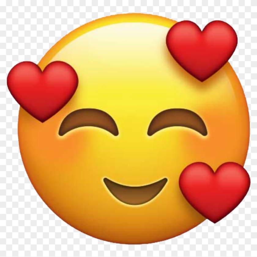 Emoji Emojis Love Heart Hearts Tumblr Png Love Emoji - New Heart Smiley Emoji Clipart