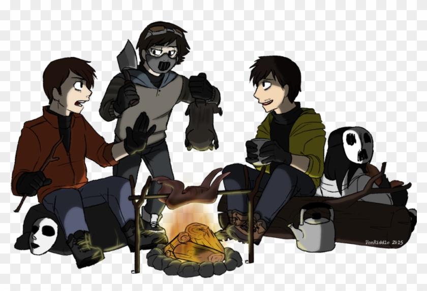 Creepy Clipart Sick - Png Download