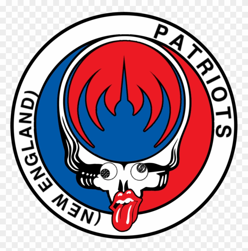 Patriots - Grateful Dead Steal Your Face Clipart #62825