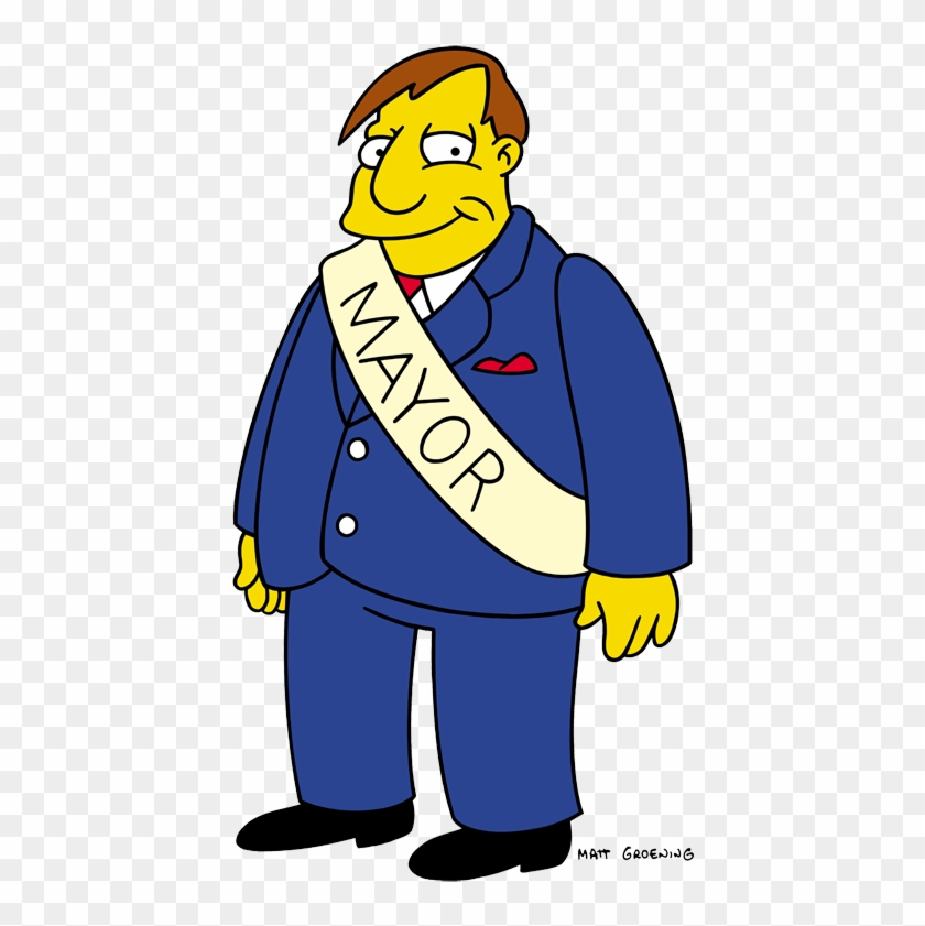 Mayor Quimby Clipart
