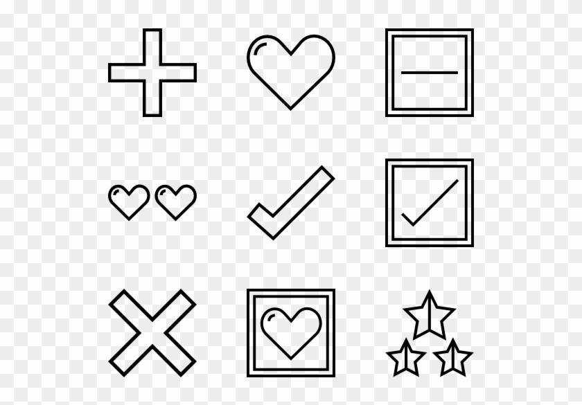Validation Symbols - Cv Icons Png Clipart #62990