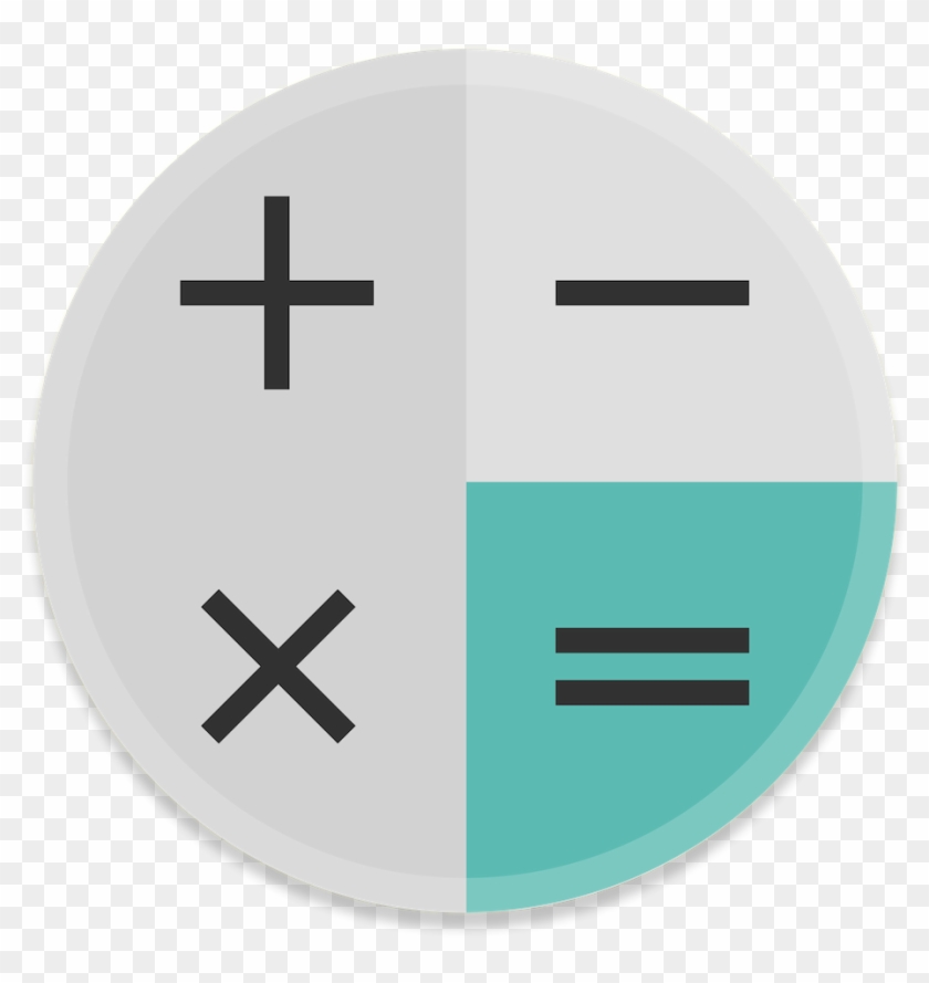 Calculator Icon - Calculator App Icon Png Clipart #63039