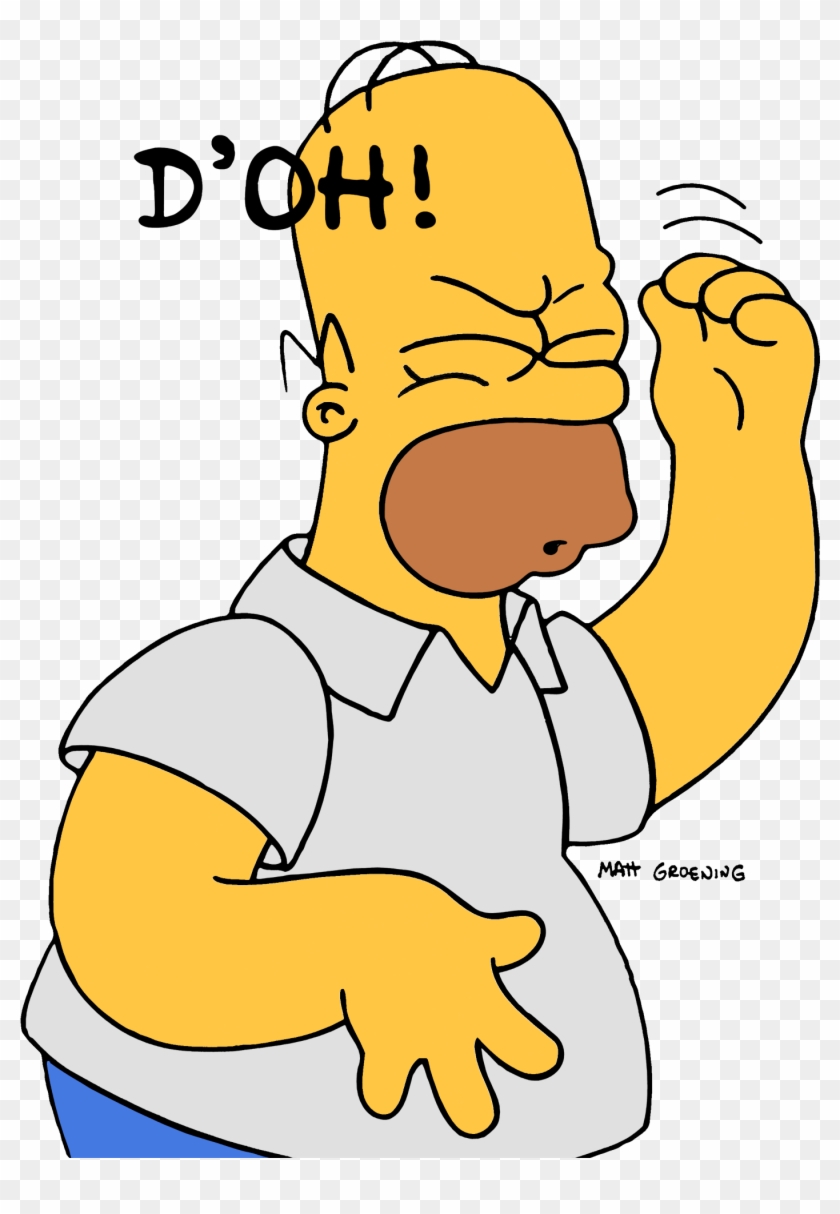 Homer Simpson Audio Download - Homer Simpson Doh Png Clipart #63254