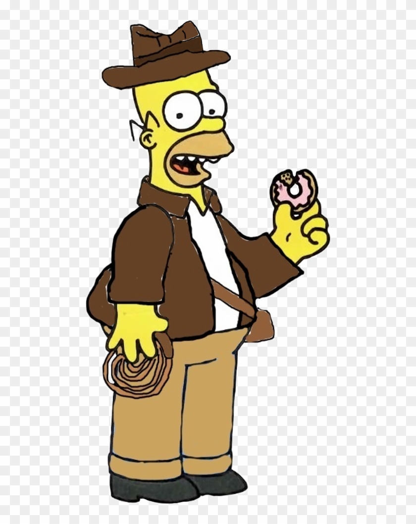 Indiana Jones Homer Clipart #63300