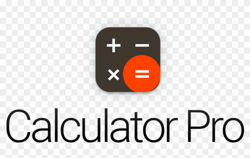 Calculator Text Logo Png Clipart #63593