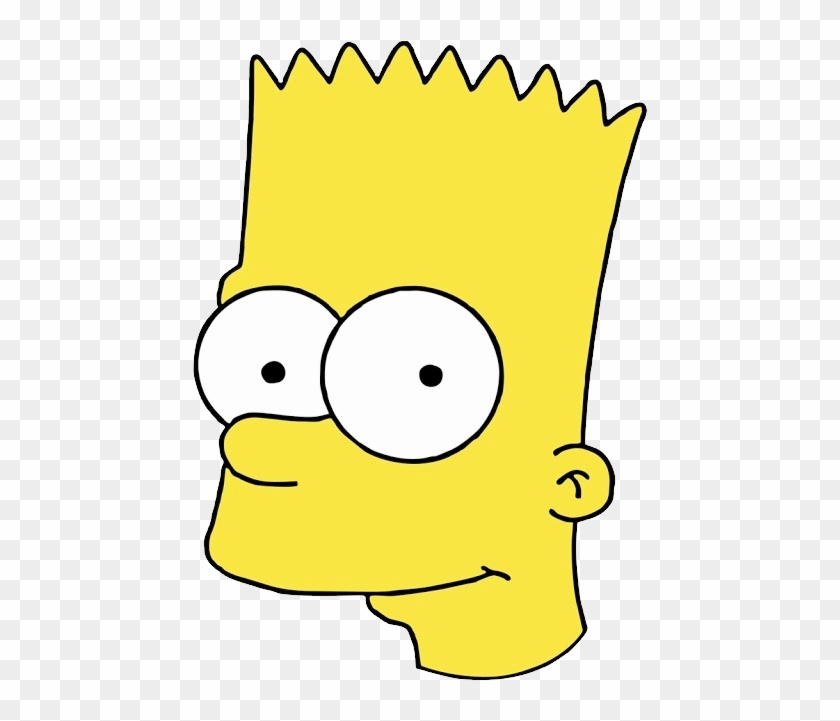 Download - Bart Simpson Head Png Clipart
