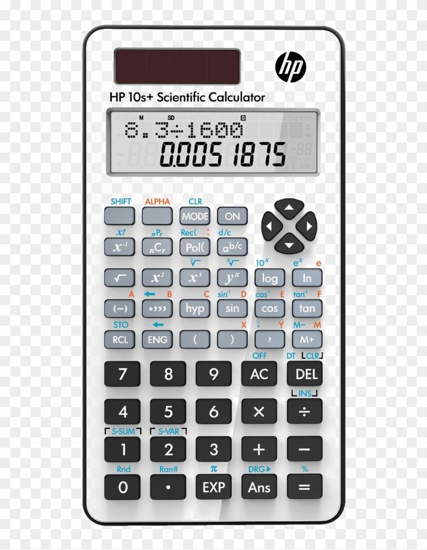 Calculator Png Background Image - Hp Calculator Clipart #63871