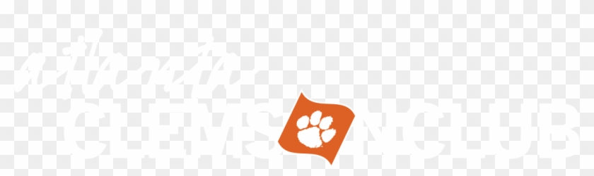 Atlanta Clemson Club - Clemson Tiger Paw Clipart