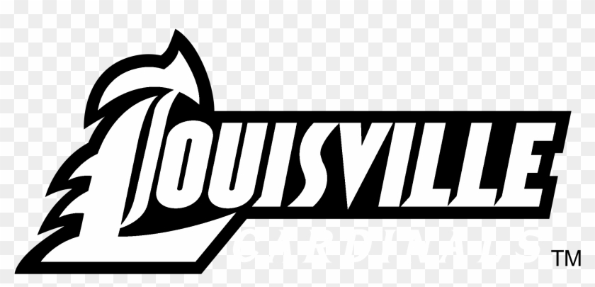 Louisville Cardinals Logo Black And White - Louisville Cardinals Clipart