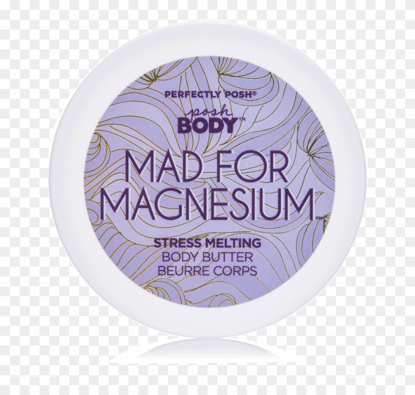 Posh Magnesium Cream - Cosmetics Clipart #64179