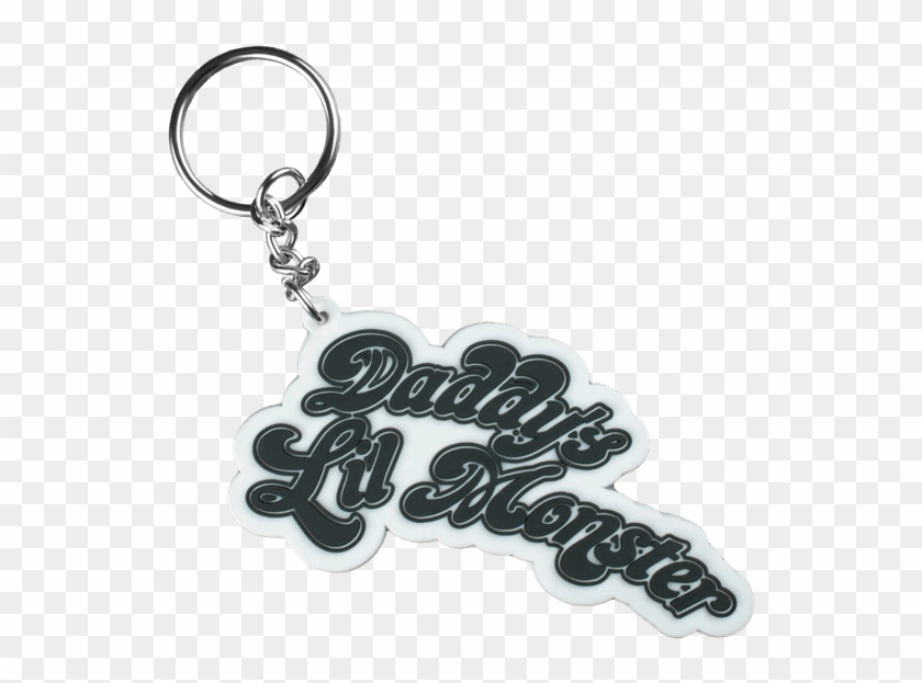 1 Of - Daddy's Lil Monster Keychain Clipart