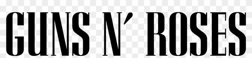 Guns N Roses Font Download Famous Fonts Gun Shop Logos - Gun N Roses Logo Black And White Clipart