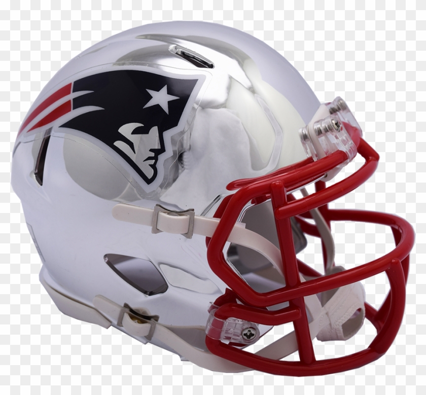 Nfl New England Patriots Riddell Chrome Mini Speed Clipart #64697