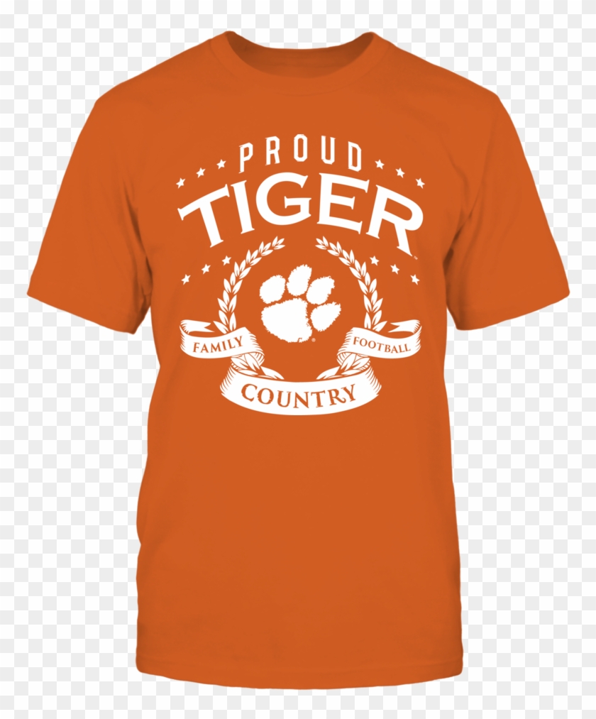 Proud Clemson Tiger T Shirt - Clemson Tigers Clipart #65001