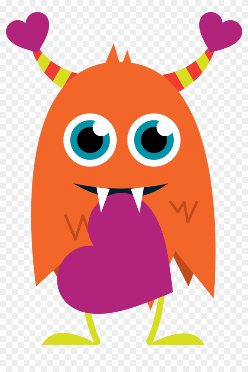 Arm Clipart Monster 8 Valentine Clip Art Wave - Monster Valentines Clip Art - Png Download