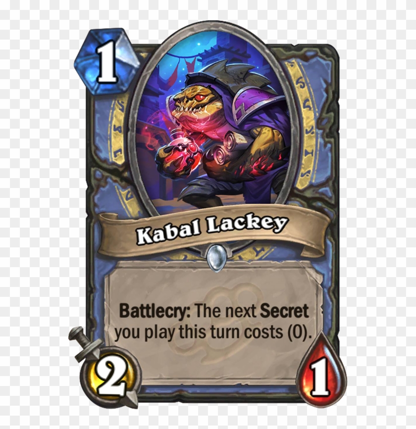 Kabal Lackey Card - Kabal Lackey Hearthstone Clipart #65268