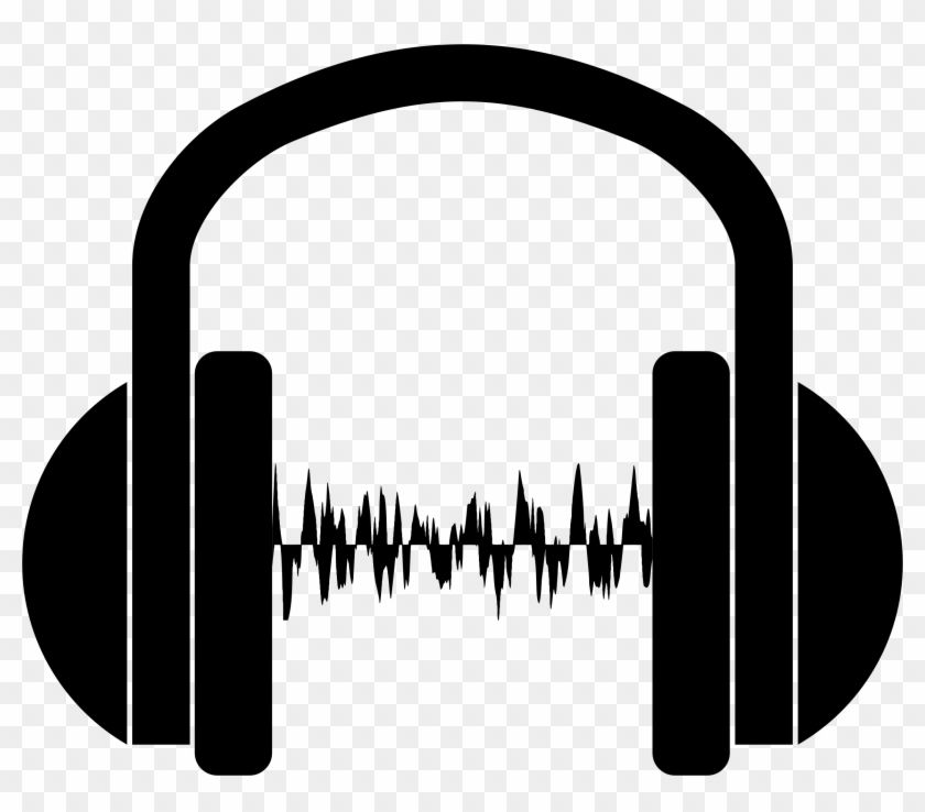 Sound Wave Headphones Icons Png - Headphone Image Clip Art Transparent Png #65311