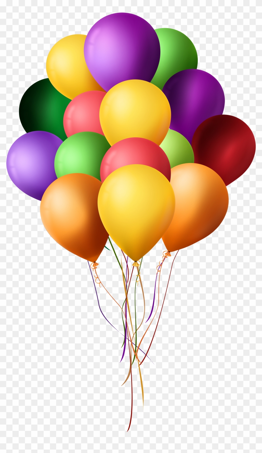 Bunch Of Balloons Png Clip Art Best - Bunch Of Balloons Png Transparent Png
