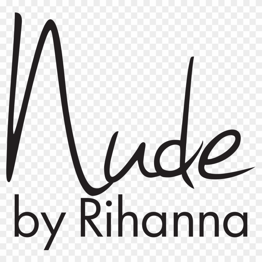 Rihanna Logo Png Transparent - Nude By Rihanna Logo Clipart