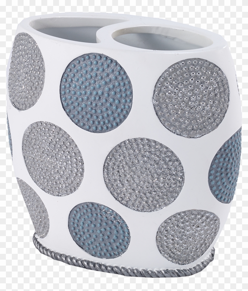 White - Polka Dot Clipart