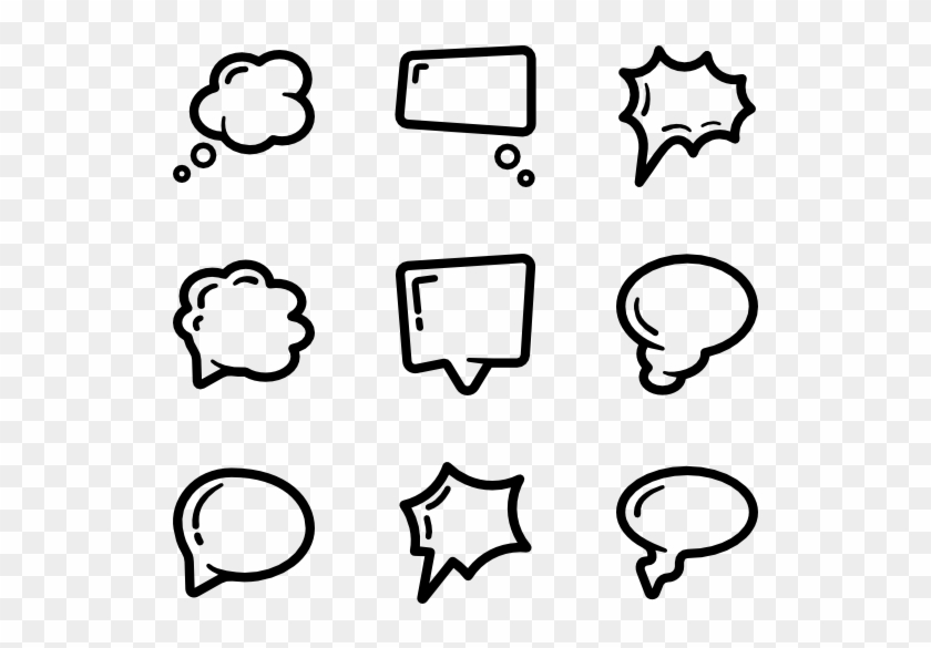 Bubble Icons - Bubble Icon Clipart #66351