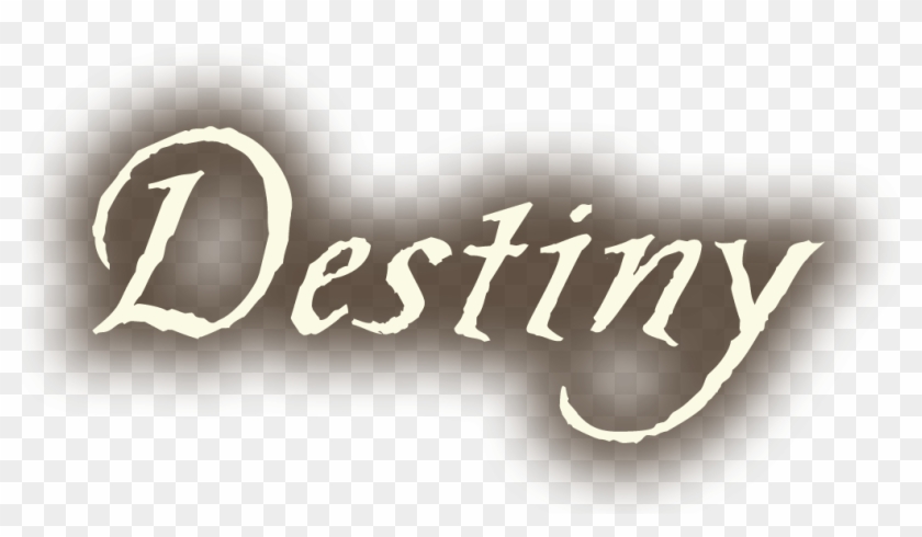 Fate Or Destiny - Calligraphy Clipart #66531