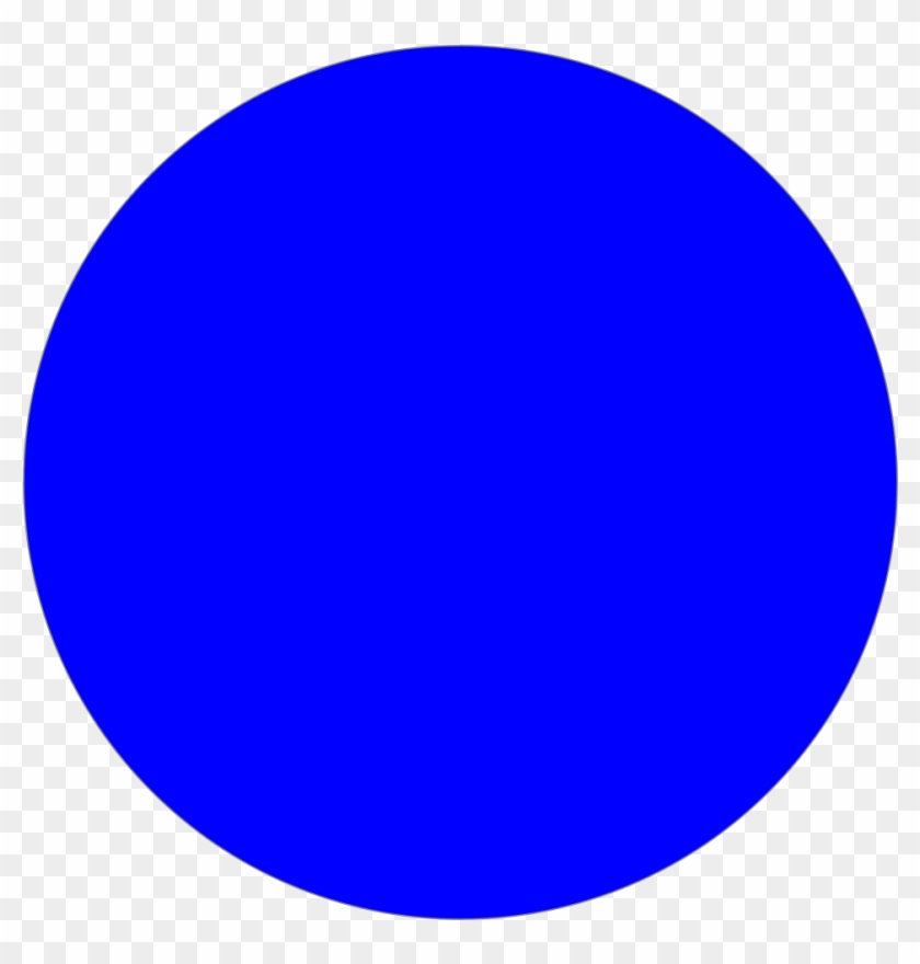 Location Dot Blue - Circle Clipart #66557
