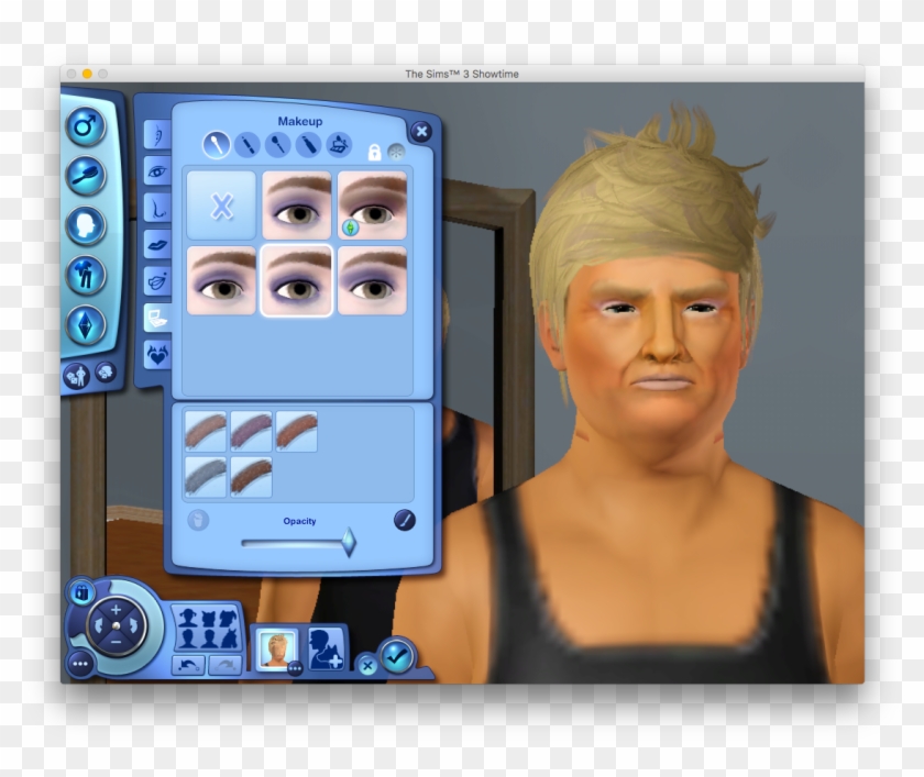 The Secret Is Normal People Colored Makeup Applied Clipart