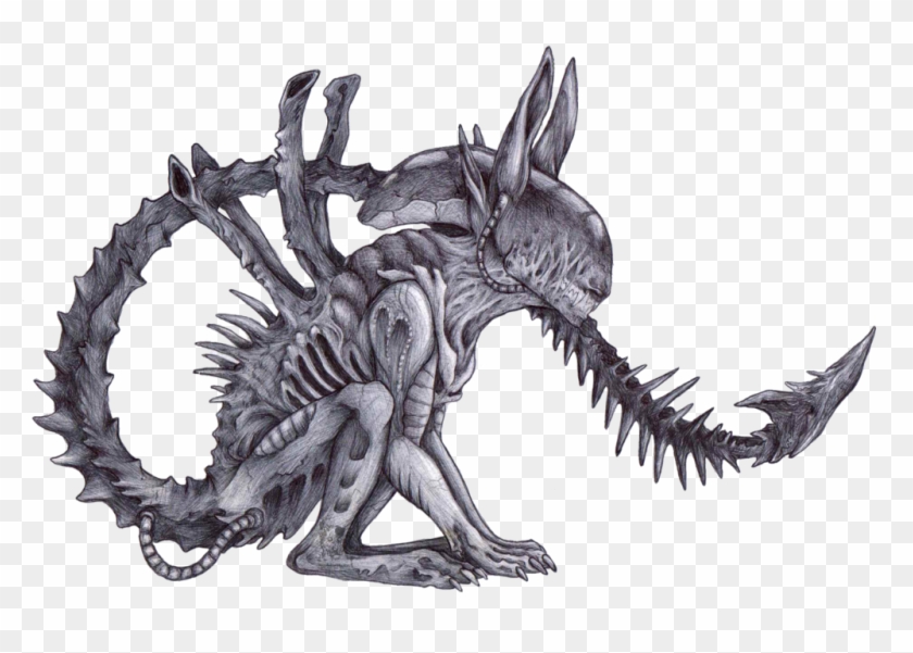 Cat Xenomorph By Zombiemutt13 Clipart #66725