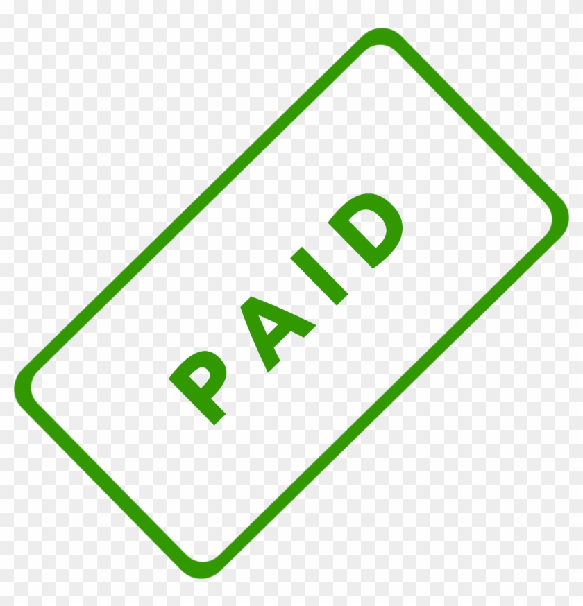 Paid Stamp Png - Paid Watermark Clipart