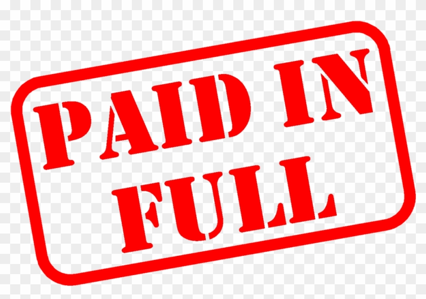 Fully Paid - Loan Paid Off Clipart