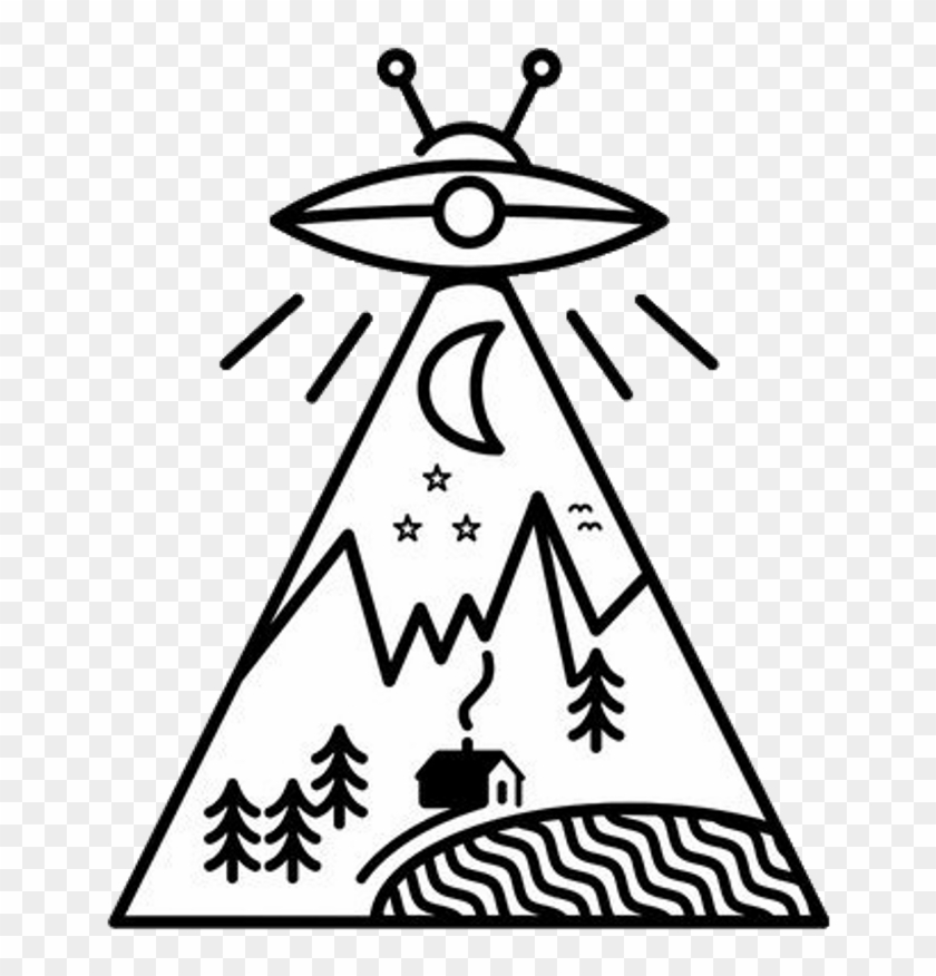 Banner Library Download Aliens Drawing Ufo - Alien Png Clipart #67855