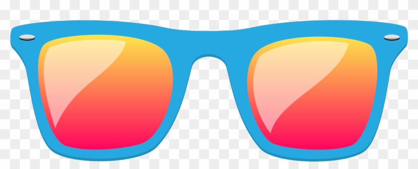 Sunglasses Free Pink Clip - Purple Sunglasses Clipart, HD Png Download ,  Transparent Png Image - PNGitem