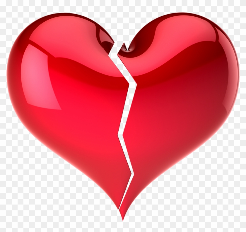 Broken Heart - Transparent Broken Heart Png Clipart