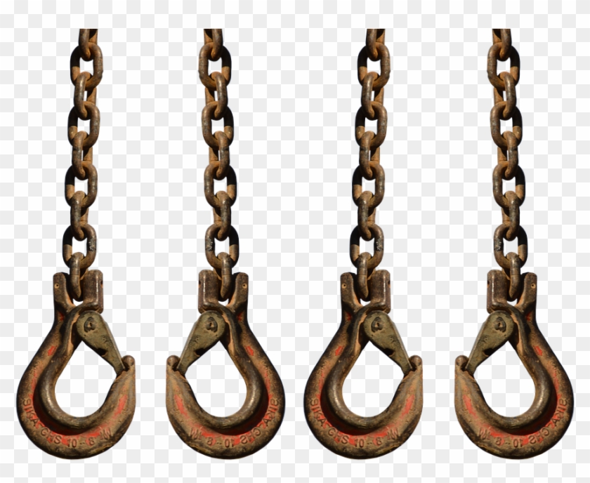 Chain Png Transparent Images - Lifting Hooks With Shackle Clipart