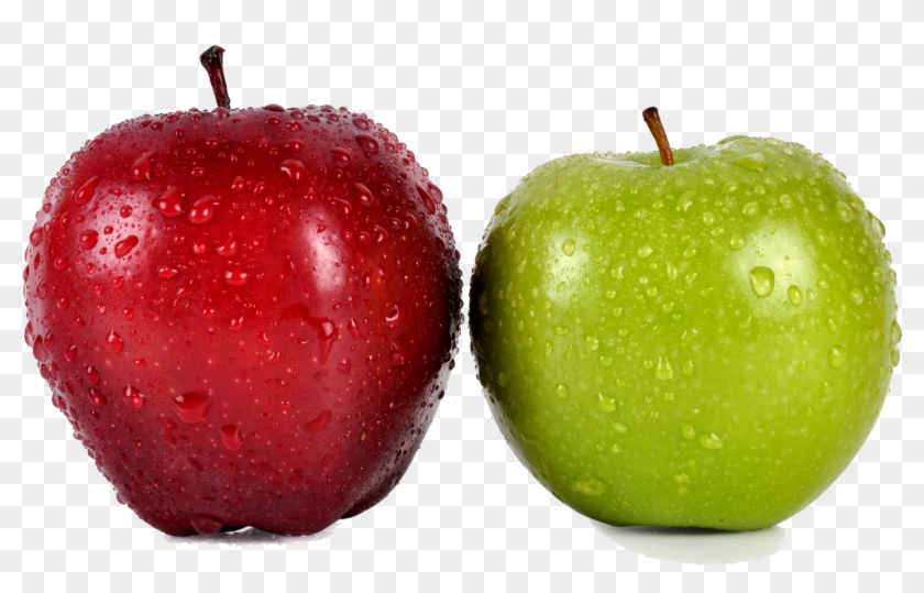 Apple Fruit Free Png Image - Apple Green Vs Red Clipart #68291