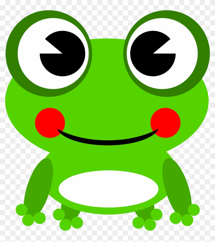 Cute Cartoon Frog - Baby Frog Clip Art - Png Download #68410