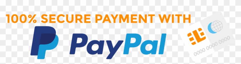Secure Payment With Paypal - Paypal Secure Payment Logo Clipart