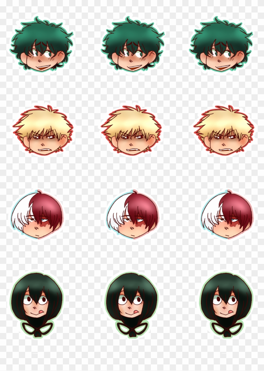 My Hero Academia Sticker Pack Clipart #68536